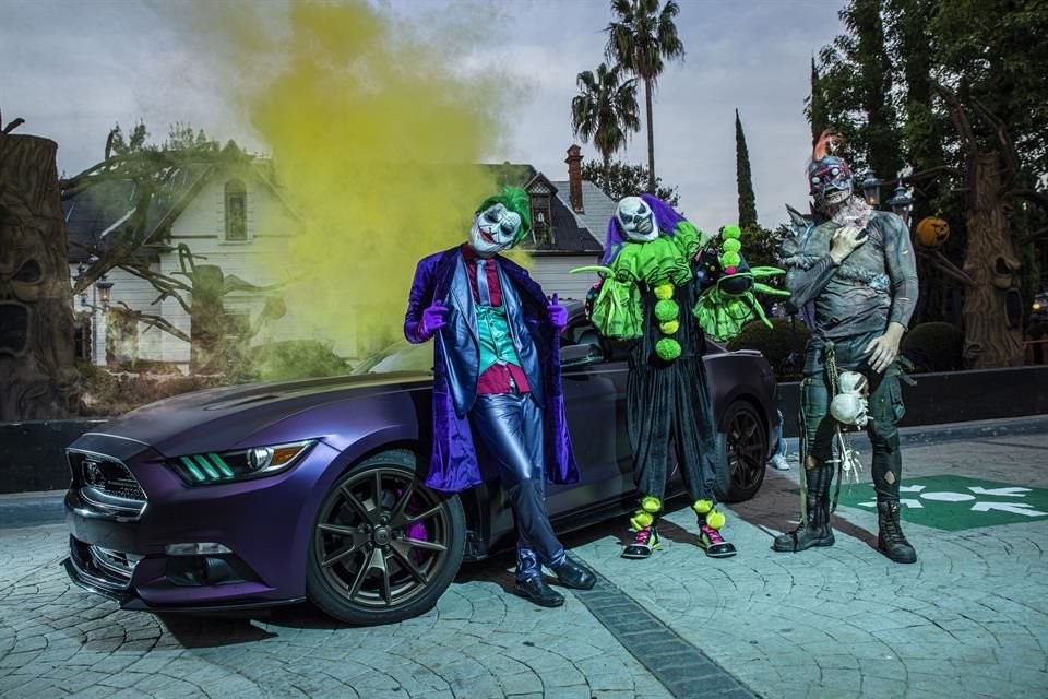 Pennywise, Chucky, dos crazy clowns, Joker, Dr. Satan, una bruja y un orco de la época medieval son algunos de los 18 personajes que se encuentran en las atracciones.