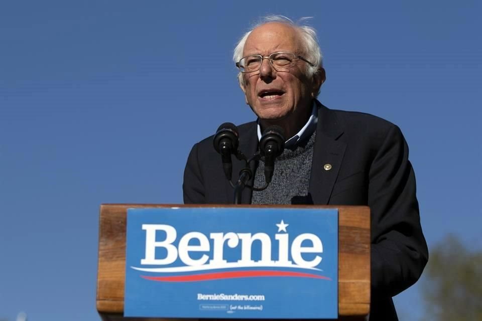 Bernie Sanders es el aspirante de mayor edad, con 78 años, en la competencia por la candidatura demócrata.