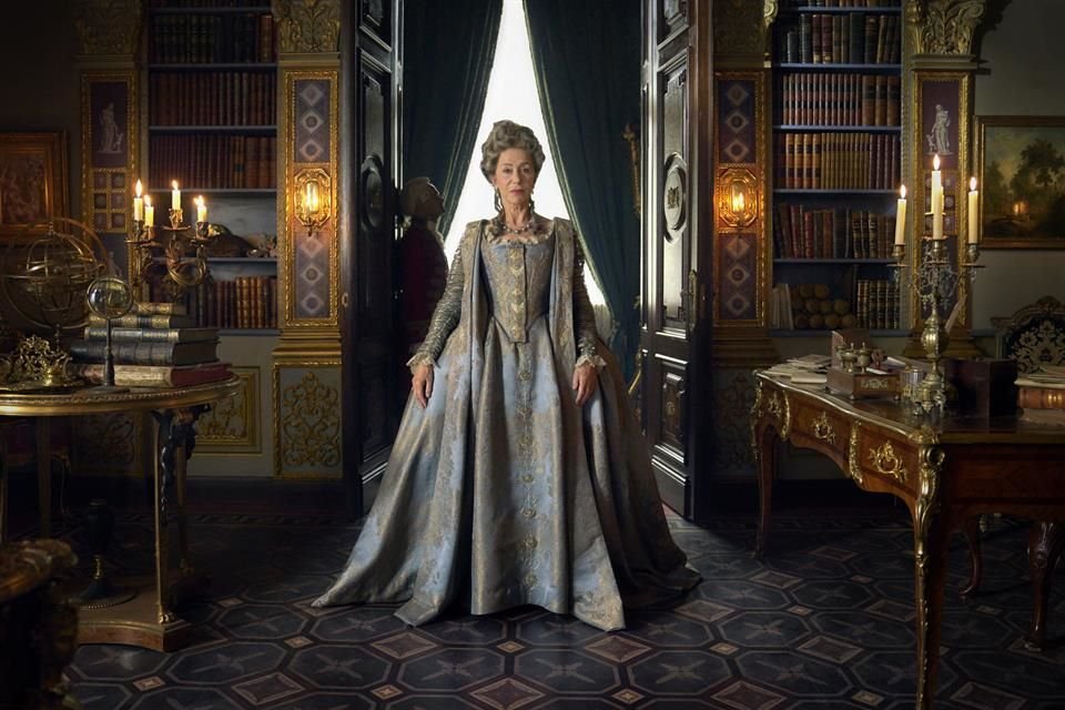 Helen Mirren da vida a la emperatriz rusa en la miniserie 'Catherine the Great'.