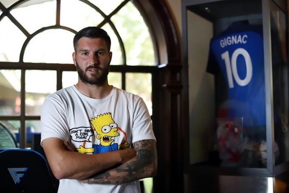 André-pierre Gignac habló con CANCHA durante más de una hora en su casa.