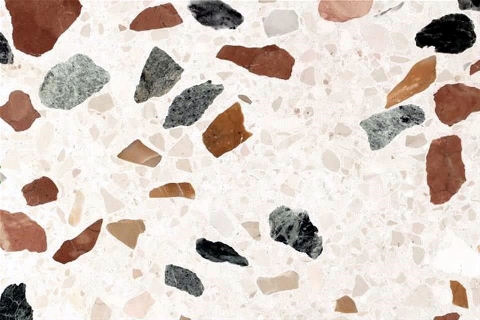 Es posible ver el piso de paladiana en diferentes áreas de la casa, como la sala o la cocina.<br>Para pulirse se utiliza la abrasión, el cual pasa por diferentes granulometrías y le da un brillo natural