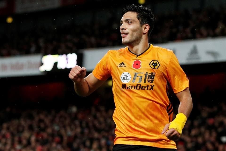 Raúl llegó a cuatro goles con los Wolves en la Premier.
