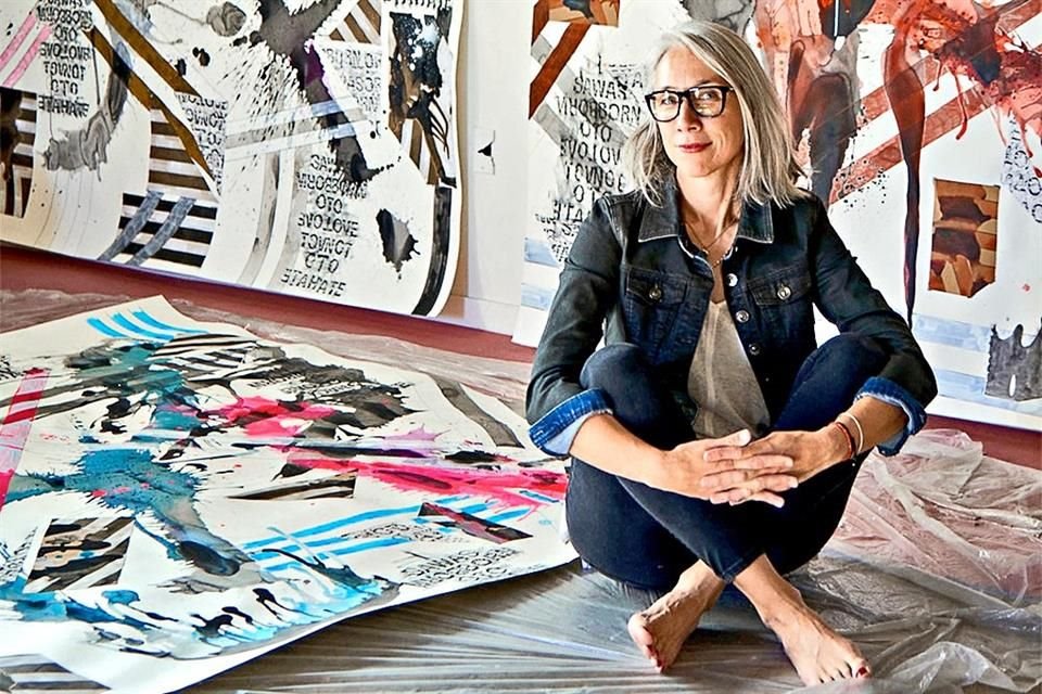 Alexandra Grant comparte su trabajo artístico en su cuenta de Instagram (@grantalexandra).