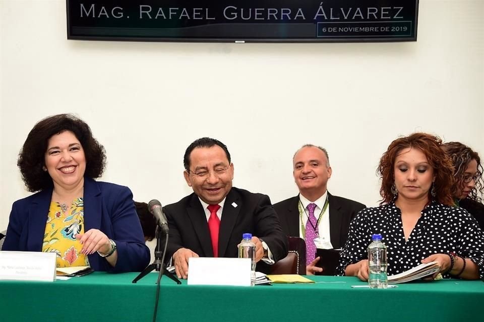 El presidente del Tribunal Superior de Justicia local Rafael Guerra solicitó 12 mil 761.2 millones de pesos de presupuesto a diputados del Congreso