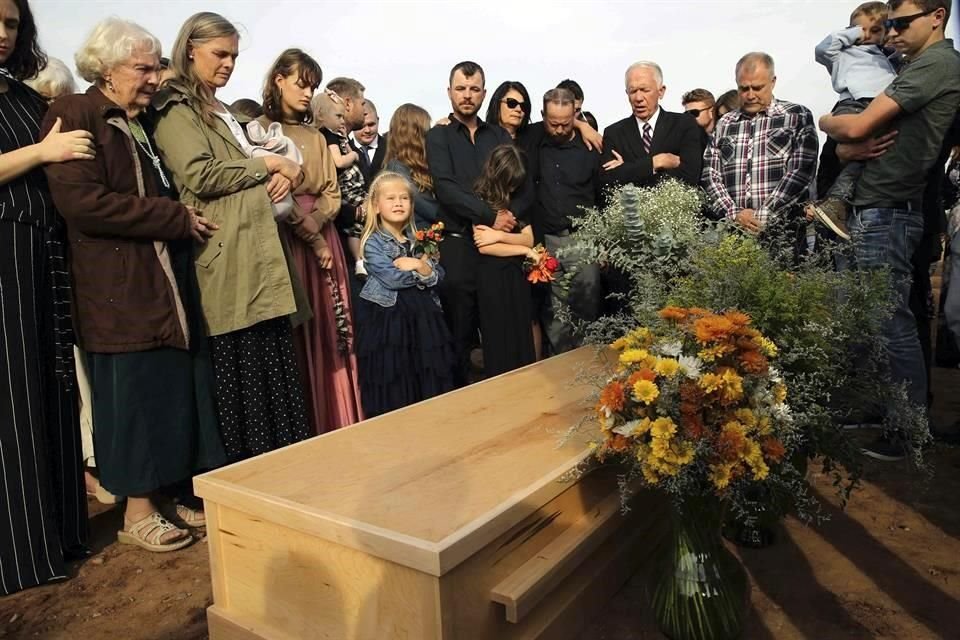 La ceremonia se realizó en un templo mormón. 