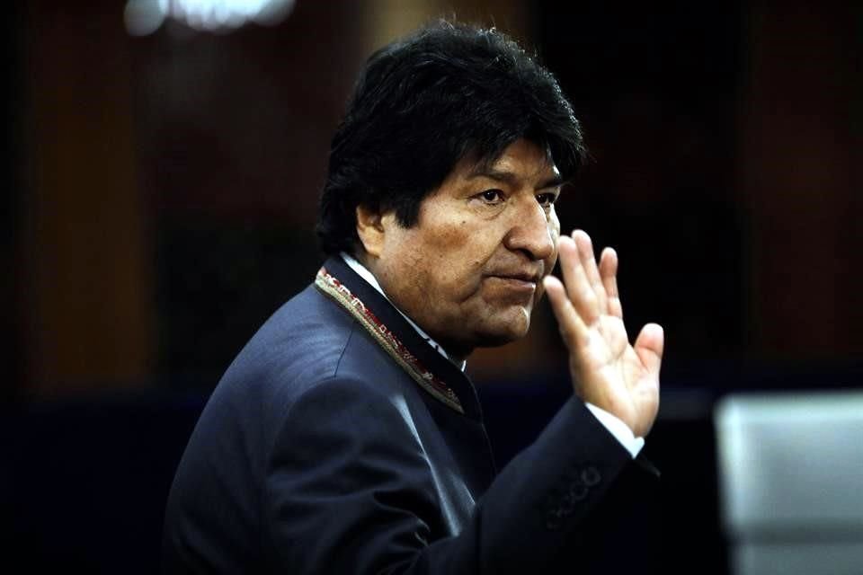 Evo Morales durante su visita a la Asamblea General de la ONU, en octubre.