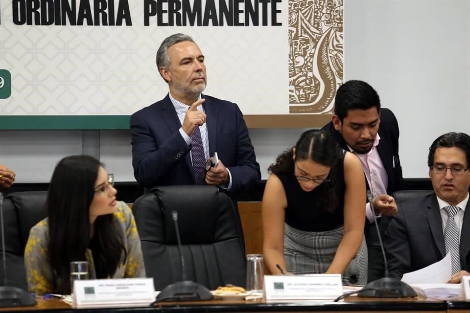 Alfonso Ramírez Cuéllar, presidente de la Comisión de Presupuesto y Cuenta Pública.