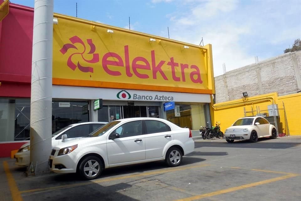 Sucursal de Elektra donde fue rescatado una víctima de plagio