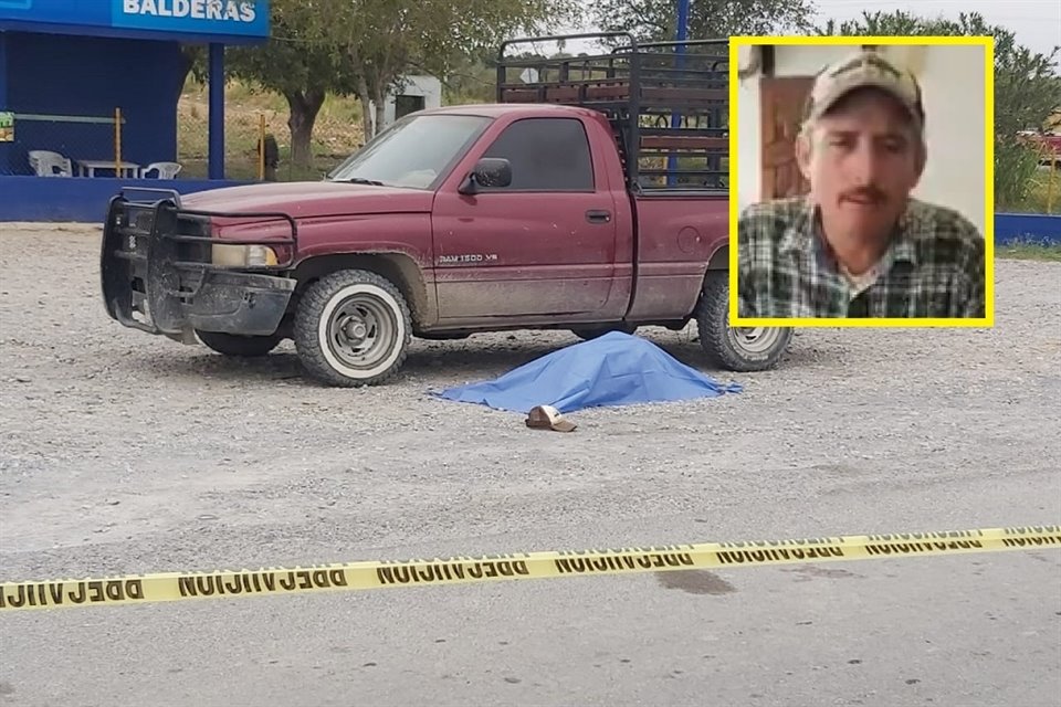 El cuerpo de Sergio García Villegas fue encontrado en la Carretera de Terán a China, a la altura de La Hacienda La Unión.