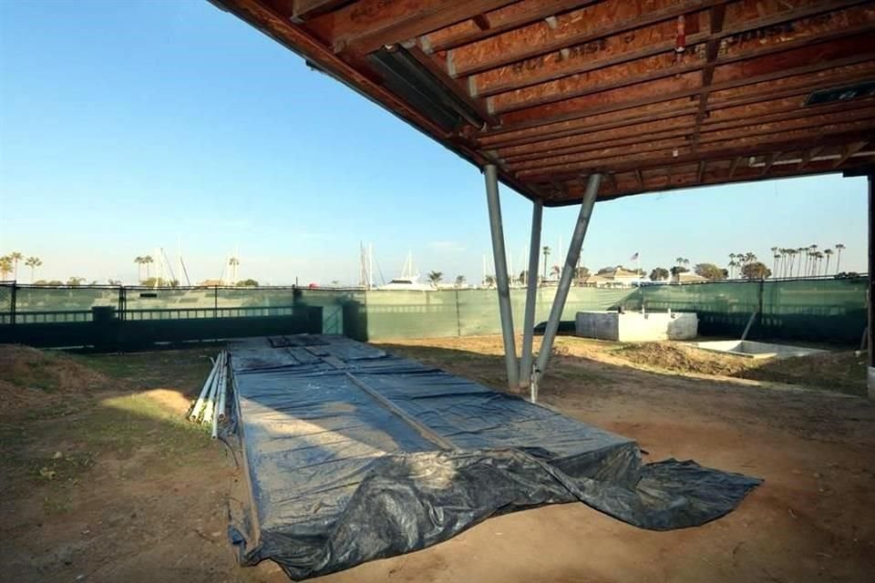 La casa se encuentra en remodelación.