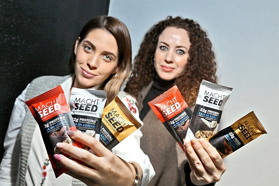 Las barras Macht Seed contienen semillas como garbanzo, alubias, lentejas, entre otros.