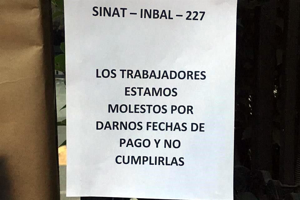 El INBA informó en un comunicado que tiene aseguradas las nóminas y prestaciones.