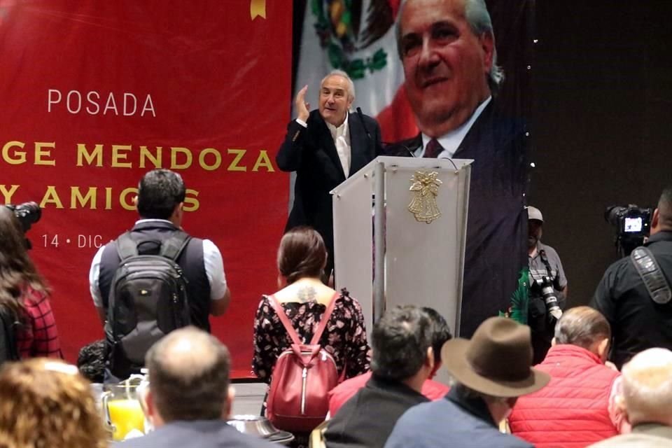 Mendoza manifestó que él aportará su experiencia y acompañará a quien sea el candidato a la Gubernatura y quienes vayan a buscar una alcaldía o diputaciones.