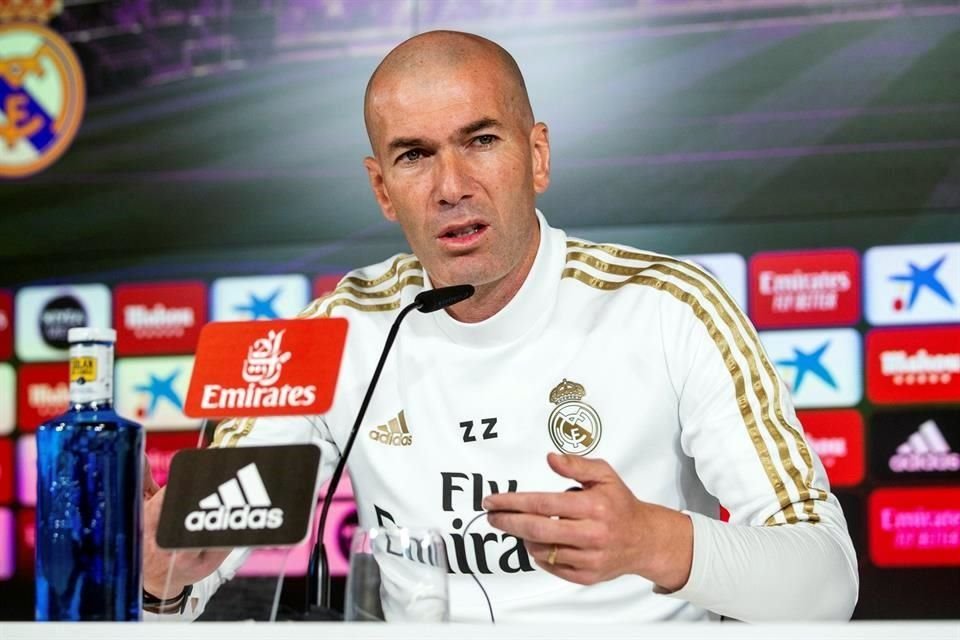 Zidane confía en que el equipo hará un gran partido.