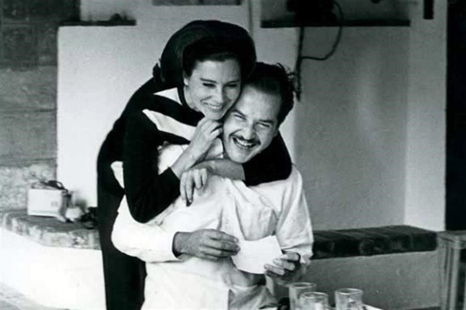 Rita Macedo y Carlos Fuentes estuvieron casados desde 1957 hasta 1972.