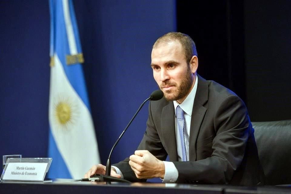 Martín Guzmán, Ministro de Economía de Argentina.