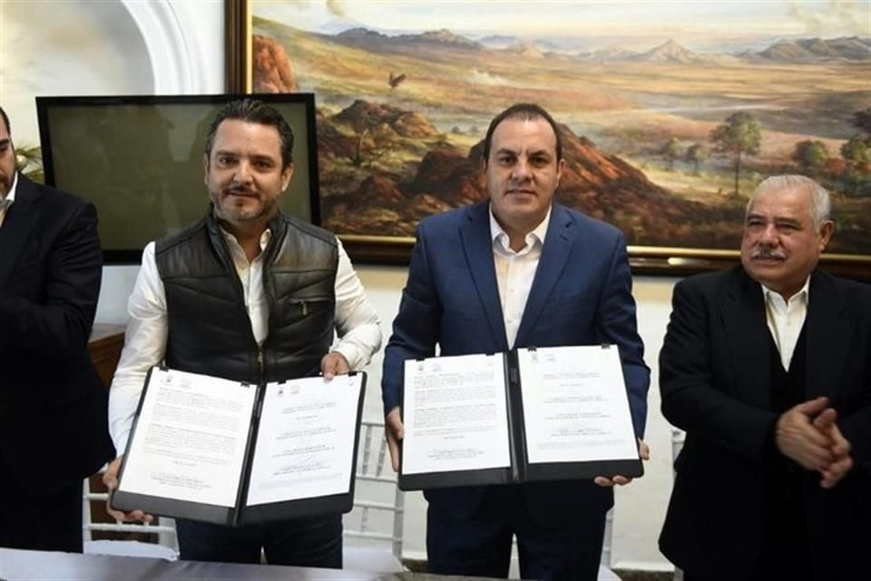 El Alcalde de Cuernavaca afirmó que inicia una nueva etapa de cooperación con el Gobernador Blanco.