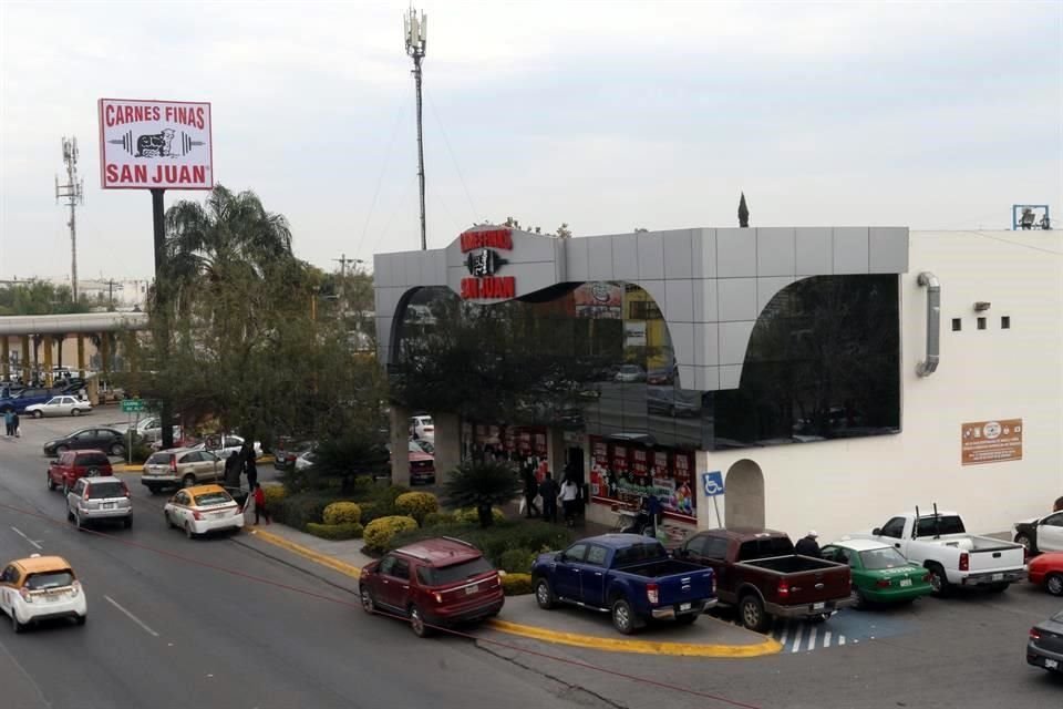Sucursal de Carnes San Juan en San Nicolás de los Garza.