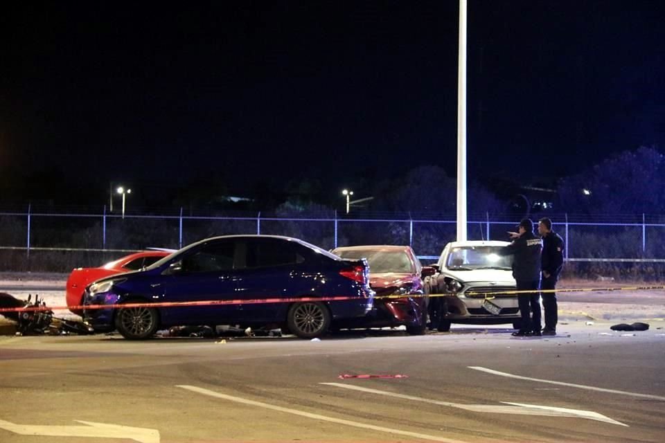 El percance fue ocasionado por el conductor de un Camaro.
