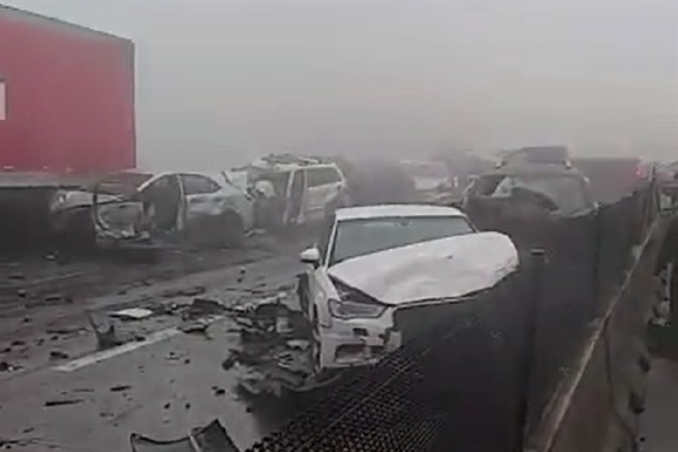 Los percances ocurrieron a la altura del kilómetro 65.