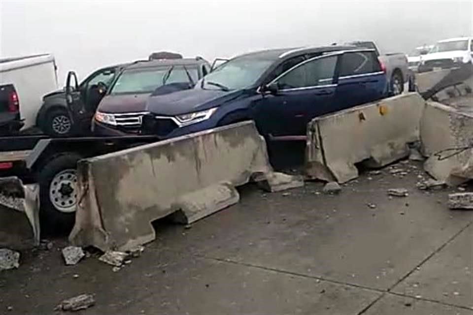 La megacarambola ocurrió en el tramo conocido como El Jonuco.