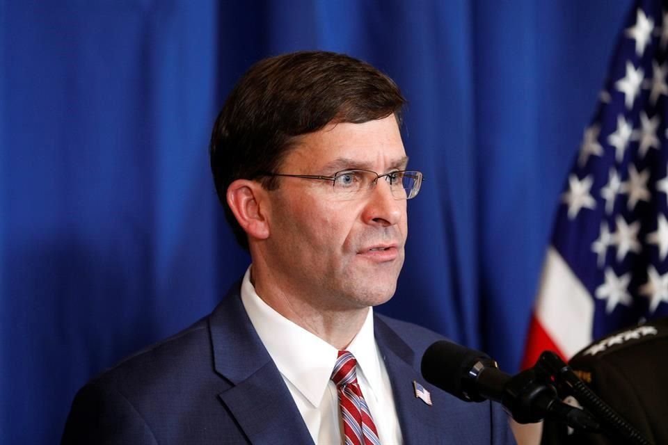 Mark Esper aseguró que su país estaba tomando medidas preventivas, tras los hechos violentos contra la embajada de EU en Irak.