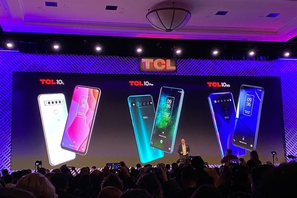 TCL anunció en CES 2020 su incursión al mercado de smartphones con tres teléfonos, sin embargo, todos los detalles se anunciarán en el MWC de Barcelona.