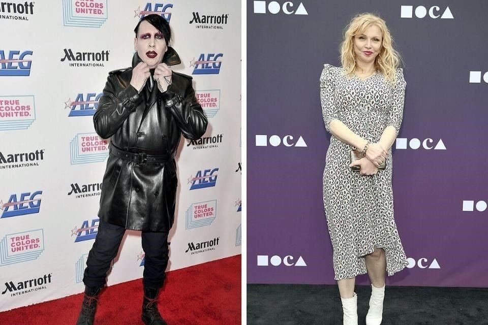 Tras décadas de problemas, chismes y distanciamiento, Marilyn Manson y Courtney Love finalmente limaron asperezas.