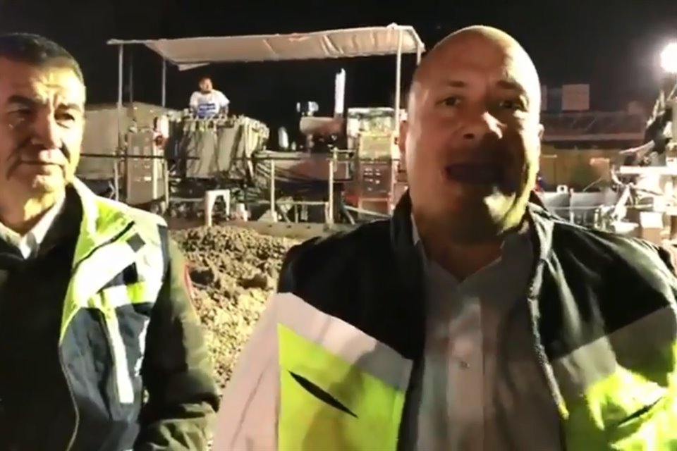 El Gobernador compartió el video de su recorrido por las obras