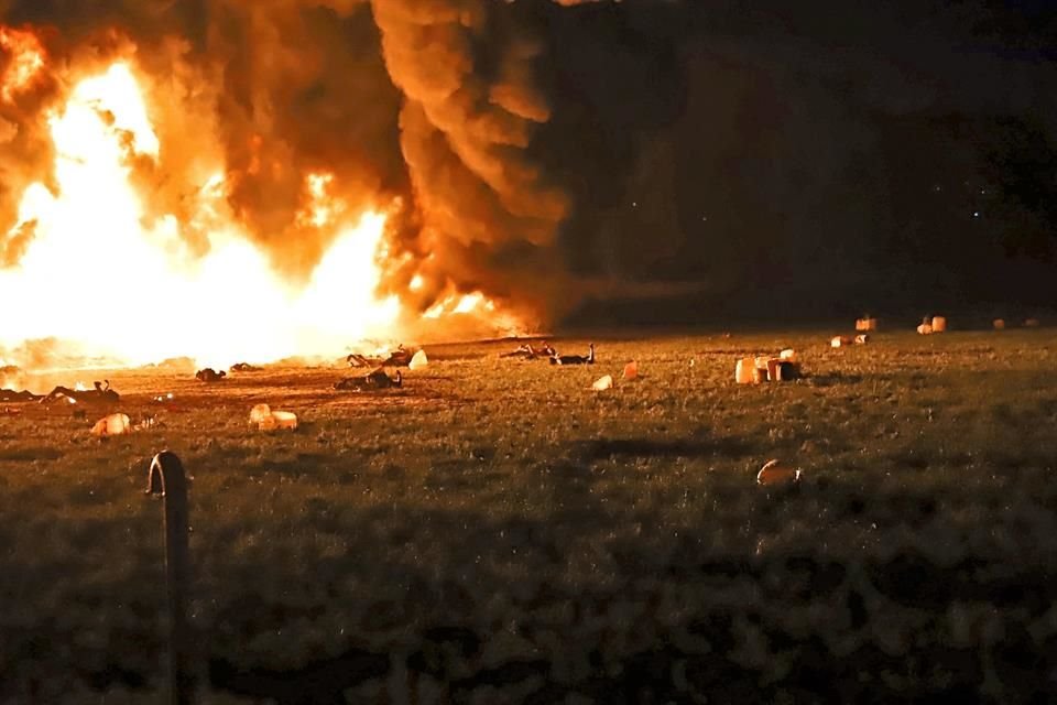 La explosión se reportó a las 18:54, de acuerdo con el registro oficial de la Sedena con un saldo de 137 personas muertas.