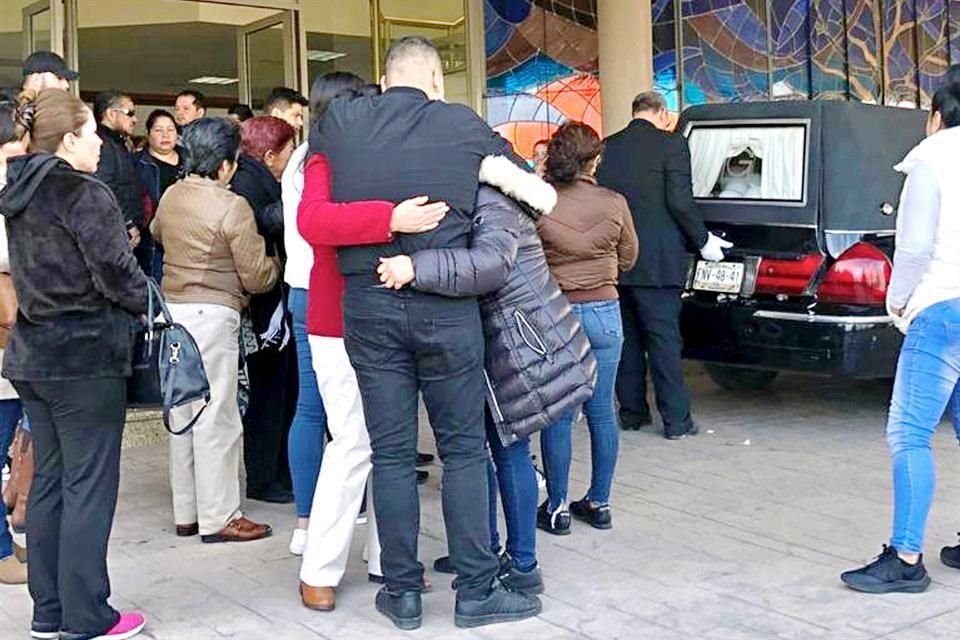 El niño cremado y llevado a un panteón en Torreón.