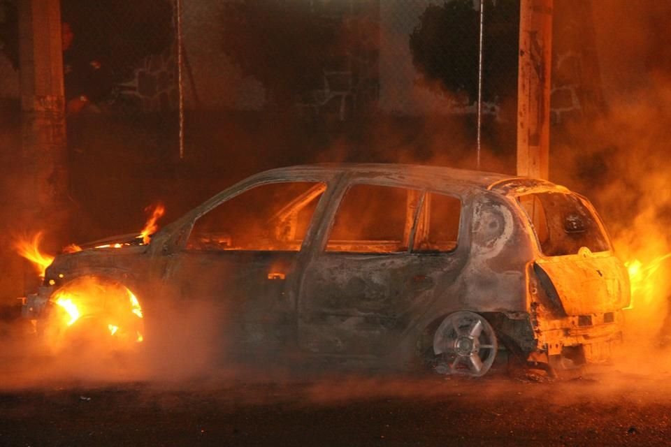 Esa noche, la Carretera a Chapala fue escenario de violencia.