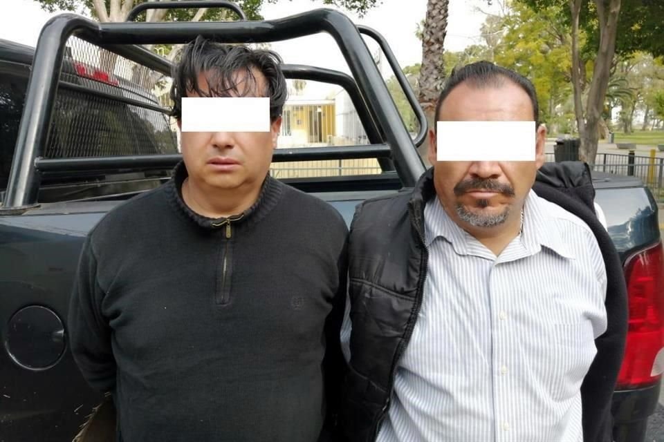 Francisco 'N' y Javier 'N' fueron remitidos ante el Ministerio Público.