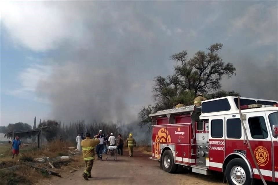 El Gobernador del Edomex, Alfredo del Mazo, instruyó el desalojo de cerca de 600 personas de la zona.