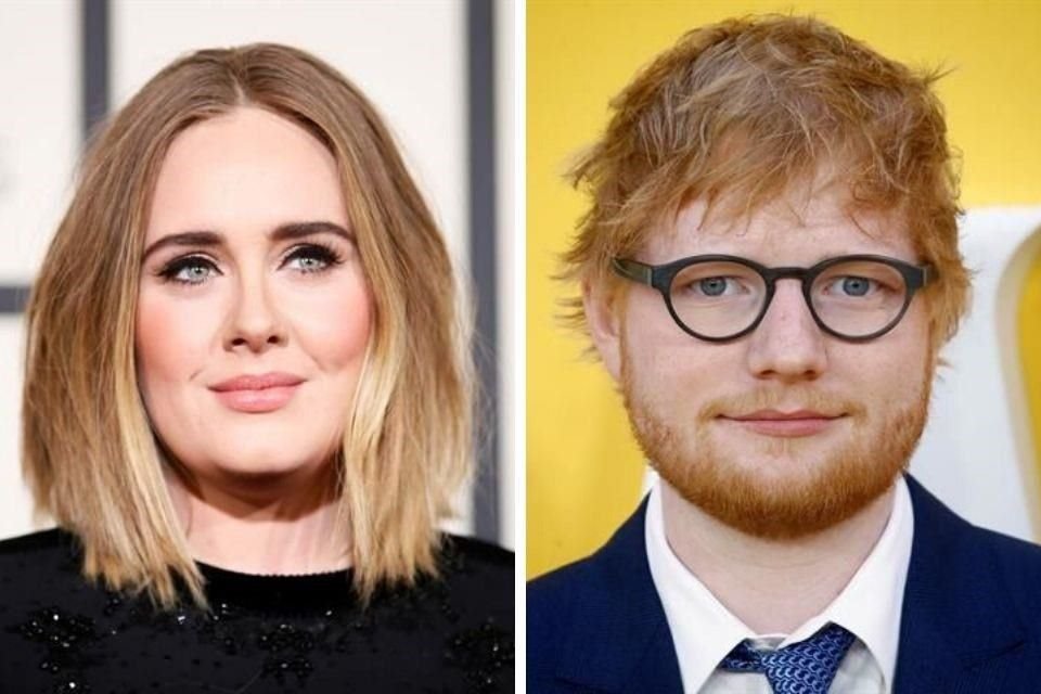 Adele y Ed Sheeran fueron los artistas con más ventas durante la última década.