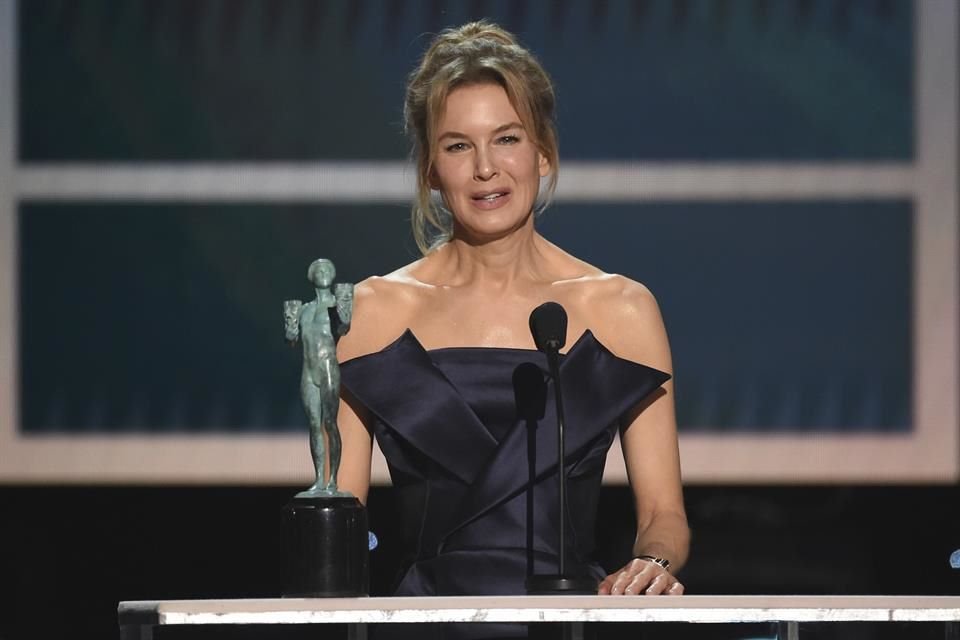 Renée Zellweger se coronó como Mejor Actriz por 'Judy'