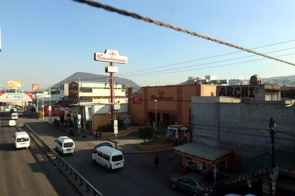 La tienda está ubicada en la carretera federal México-Texcoco
