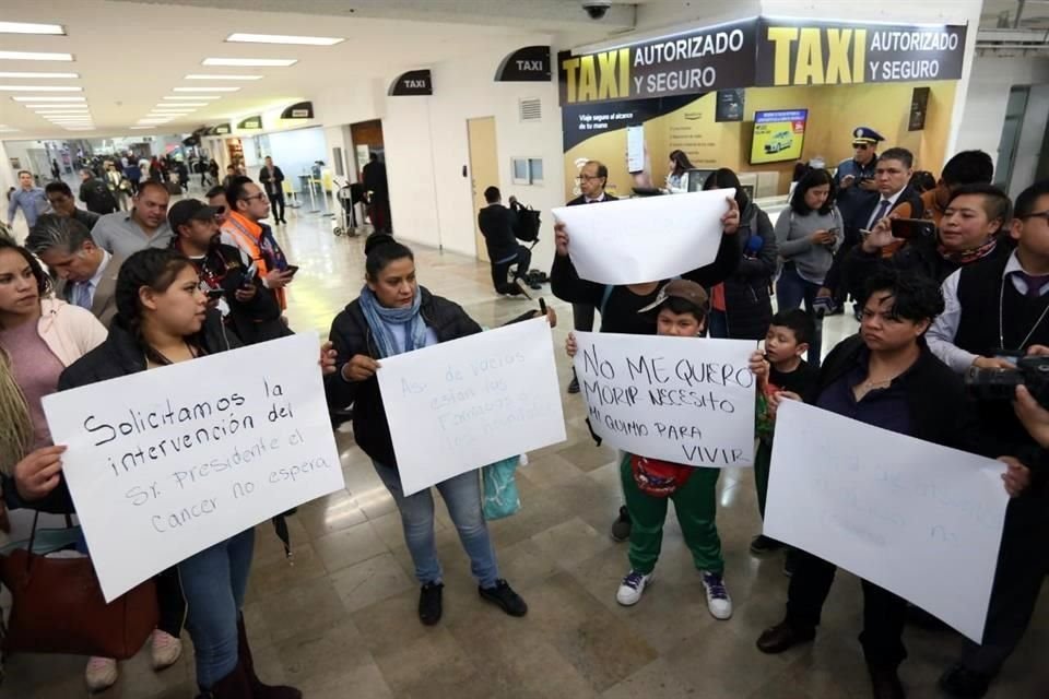 Los inconformes demandan una respuesta del Presidente López Obrador.