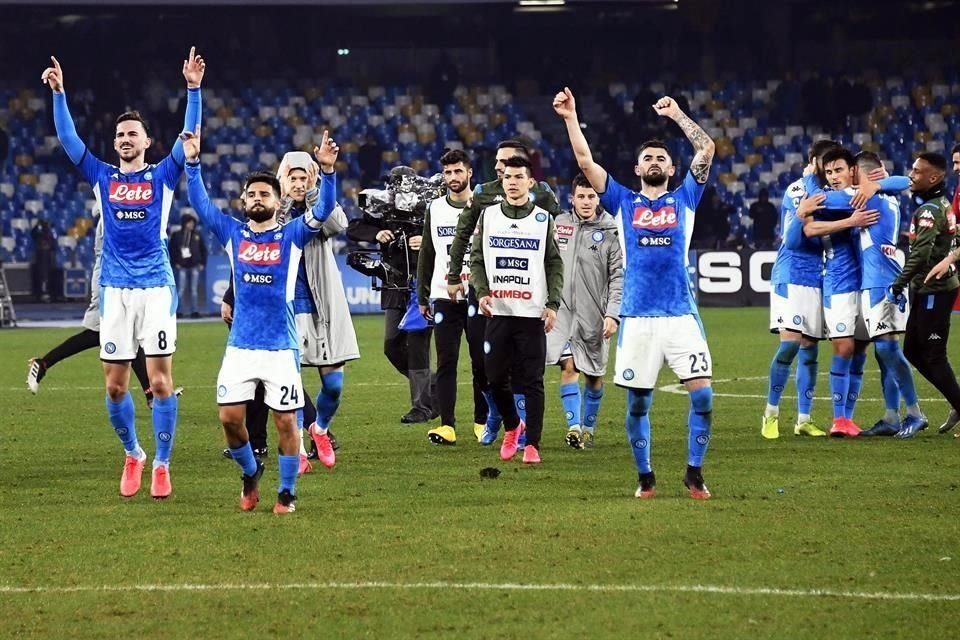 El Napoli volvió a festejar un triunfo en la Serie A.