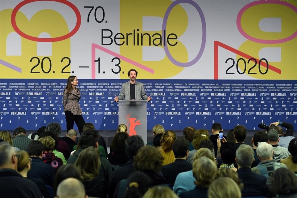 Carlo Chatrian, director del festival, durante la presentación de la selección oficial del festival.