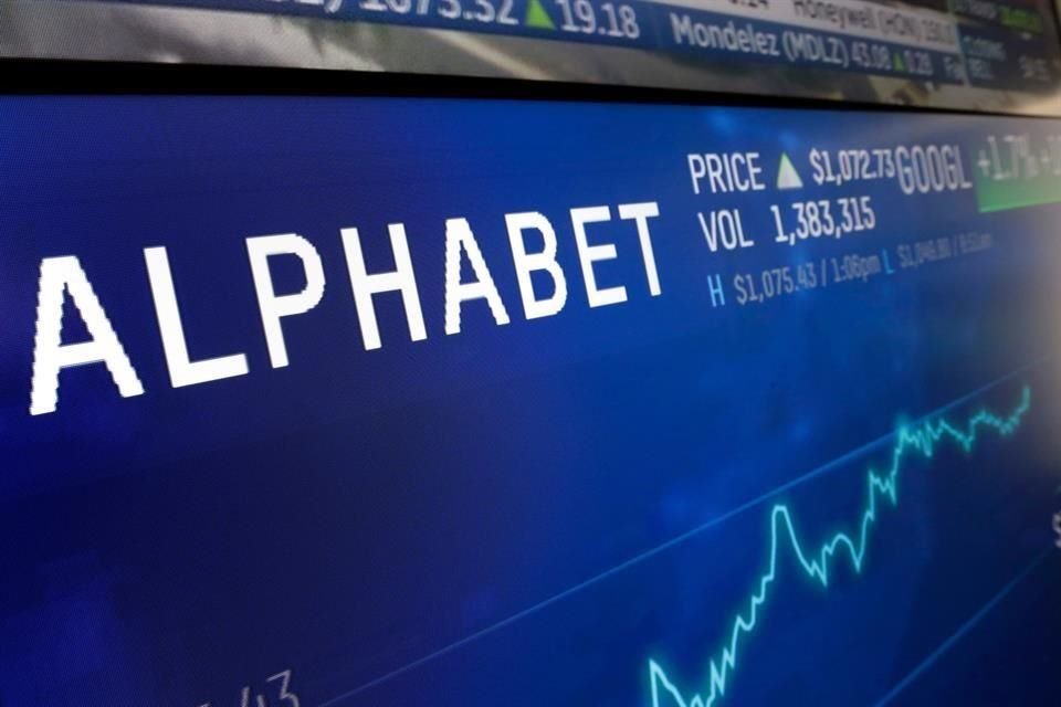 Los ingresos de Alphabet aumentaron a 55 mil 310 millones de dólares en el primer trimestre.