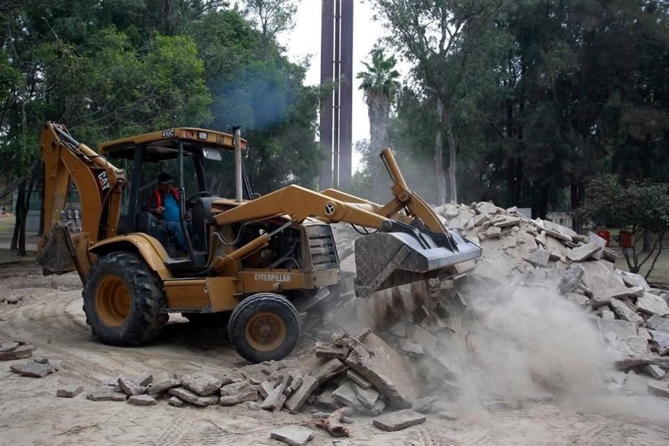 Actualmente se interviene el área Bosque familiar, que contempla 49 hectáreas.