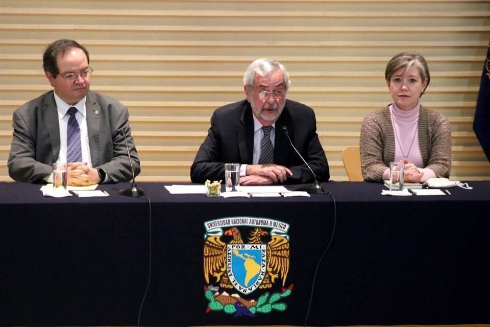 Enrique Graue, Rector de la UNAM.