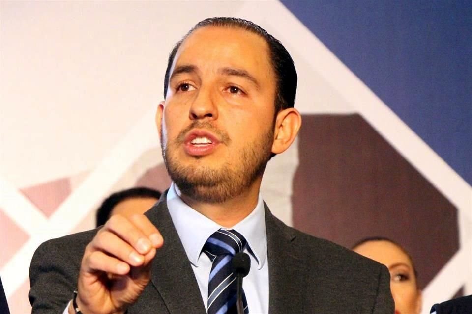 El dirigente nacional del PAN, Marko Cortés.