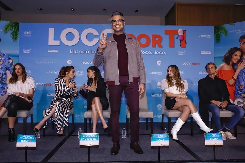 El actor Jaime Camil protagoniza la cinta 'Loco por ti'.