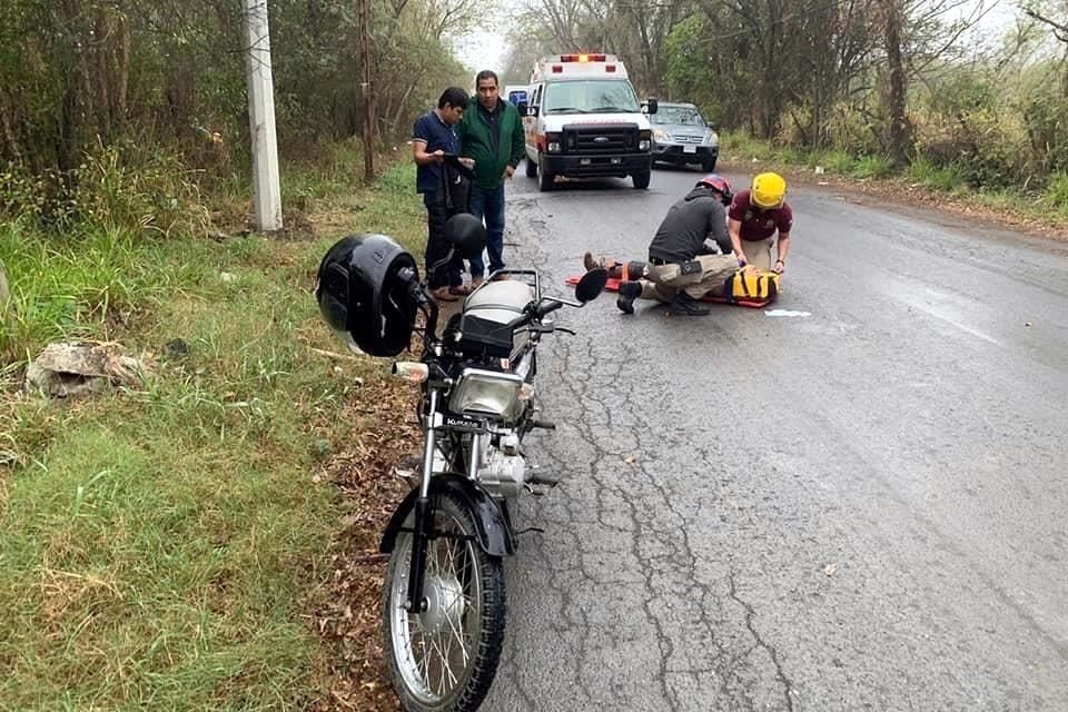 El accidente fue reportado alrededor de las 17:00 horas en un camino conocido como Agualagüitas, en la comunidad La Carroza.