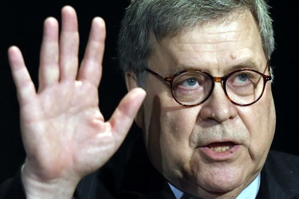 El ex Procurador General de EU, William Barr, dijo que la estrategia de AMLO hacia cárteles mexicanos ha fracasado.