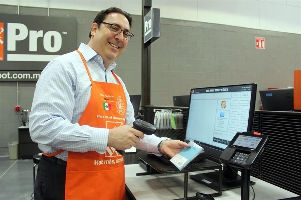 José Rodríguez Garza, presidente y director general de The Home Depot México.