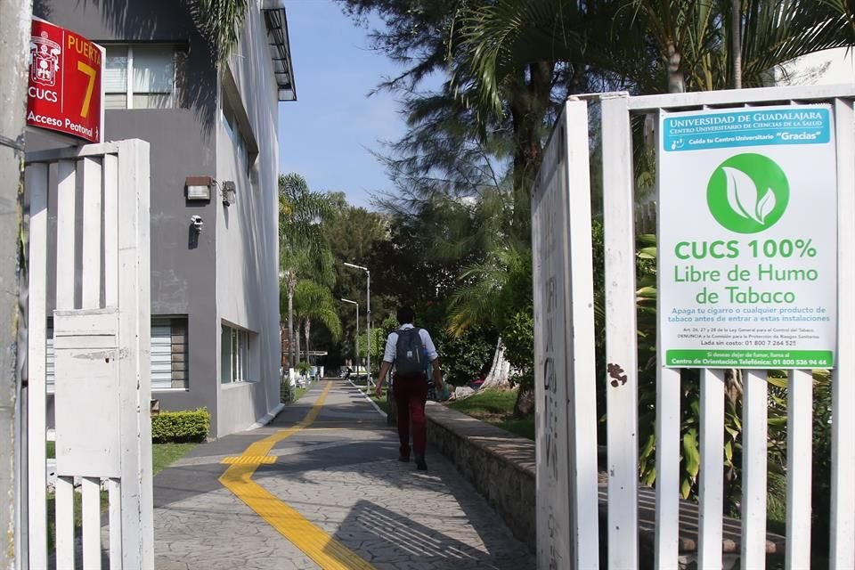 Durante 2019 hubo un caso de violación en la UdeG, que no lo tiene en registro el CUCS.