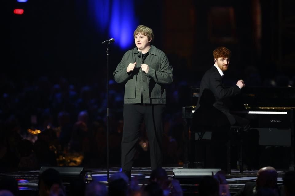 Lewis Capaldi arrancó con las actividades de los Brit Awards 2020.